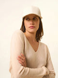 JOAN pullover v-ausschnitt nude