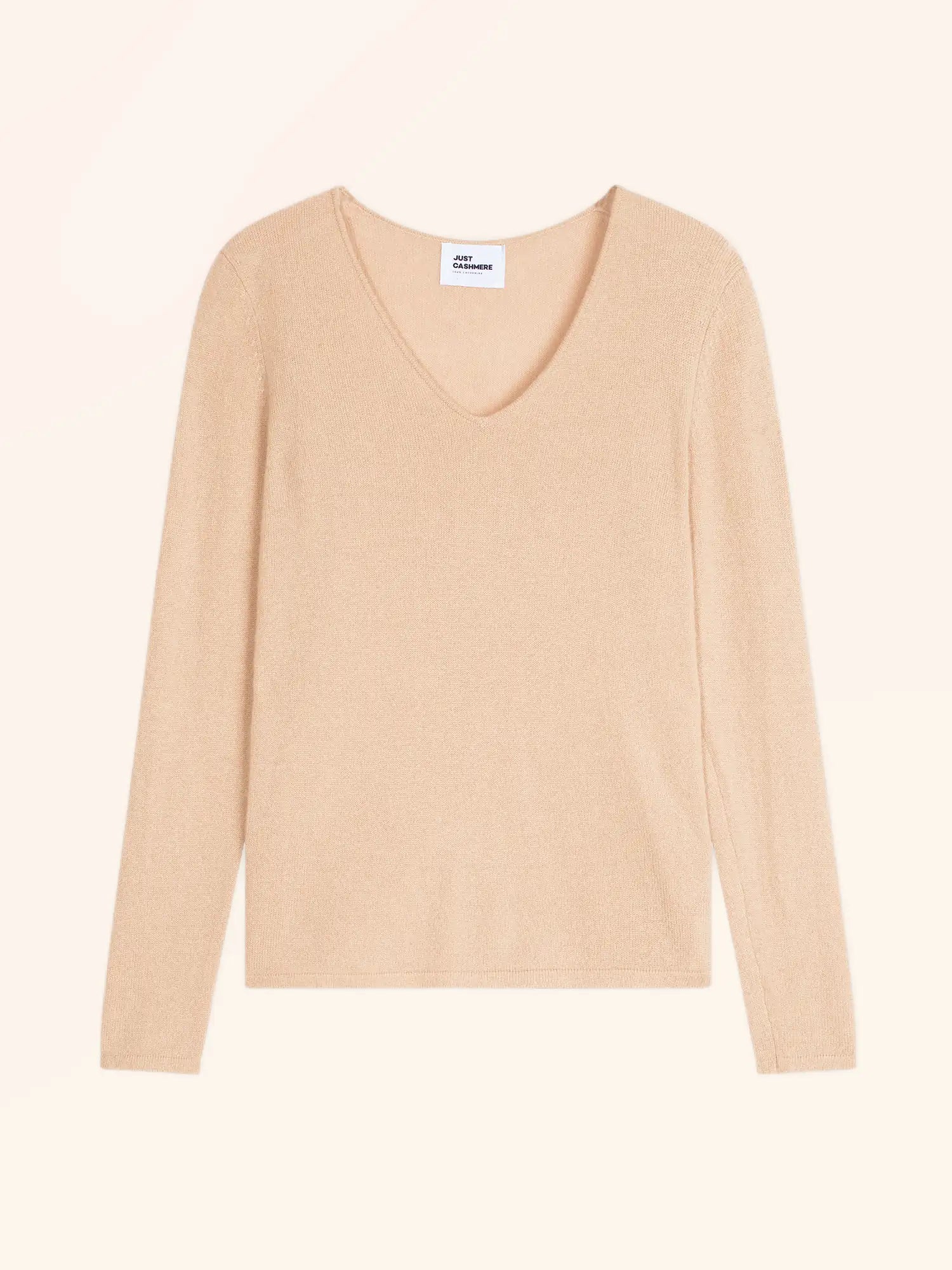 JOAN pull col V beige