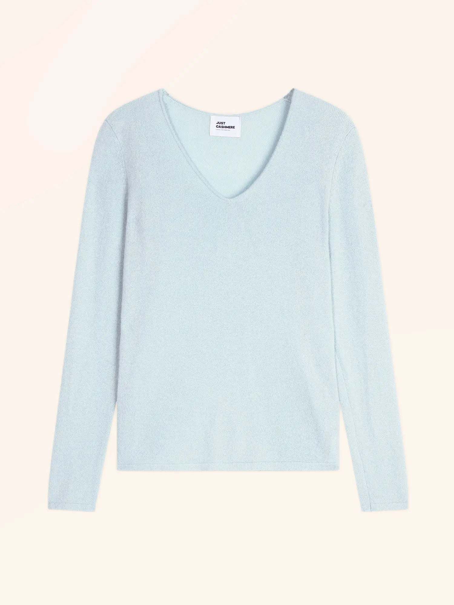 JOAN pull col V givre