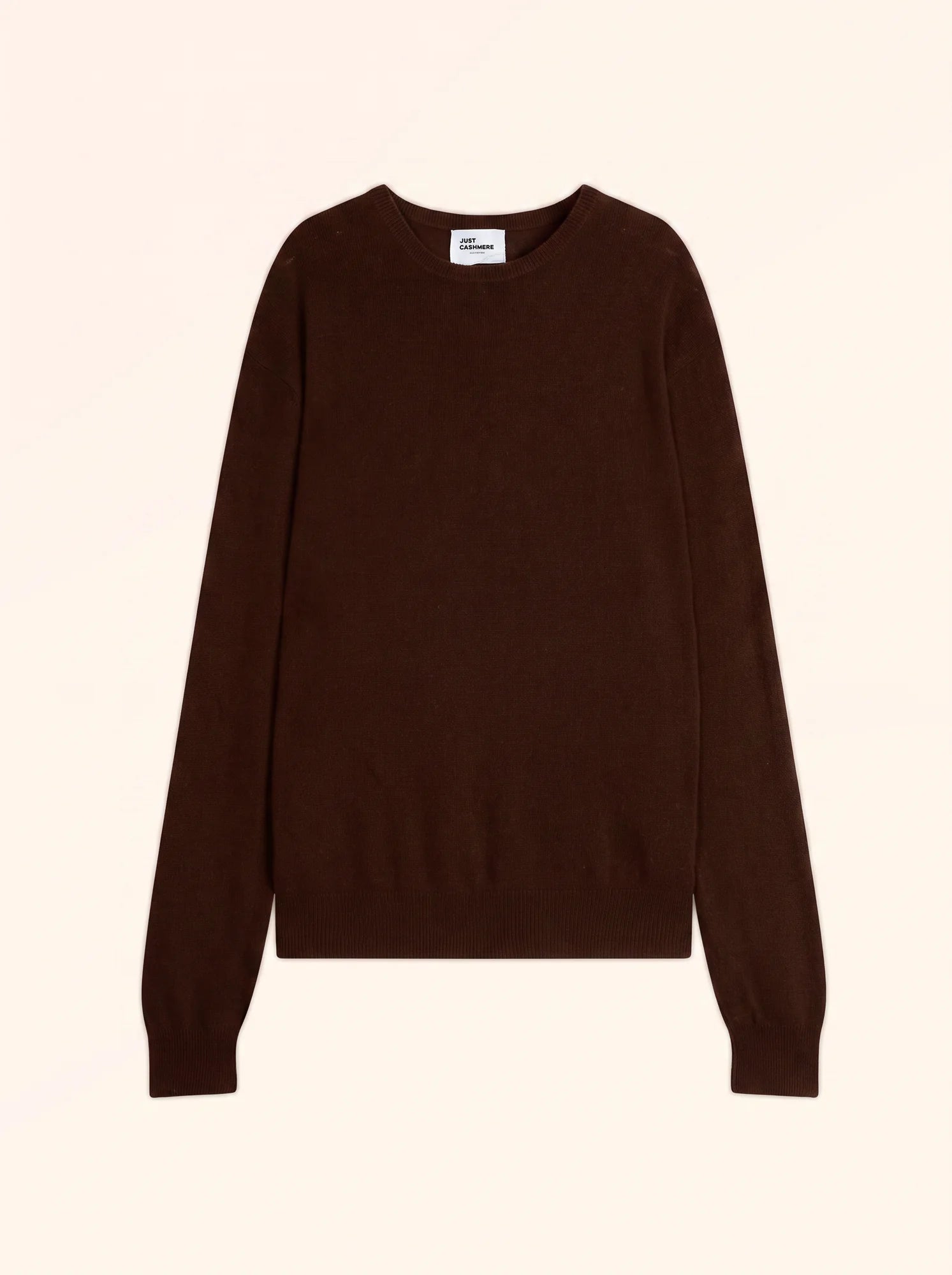 HOWARD pullover rundhalsausschnitt kaffee