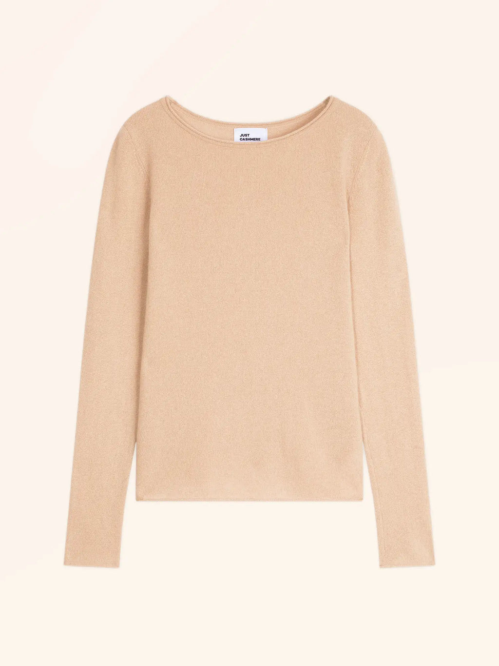 VIVIAN pullover rundhalsausschnitt beige