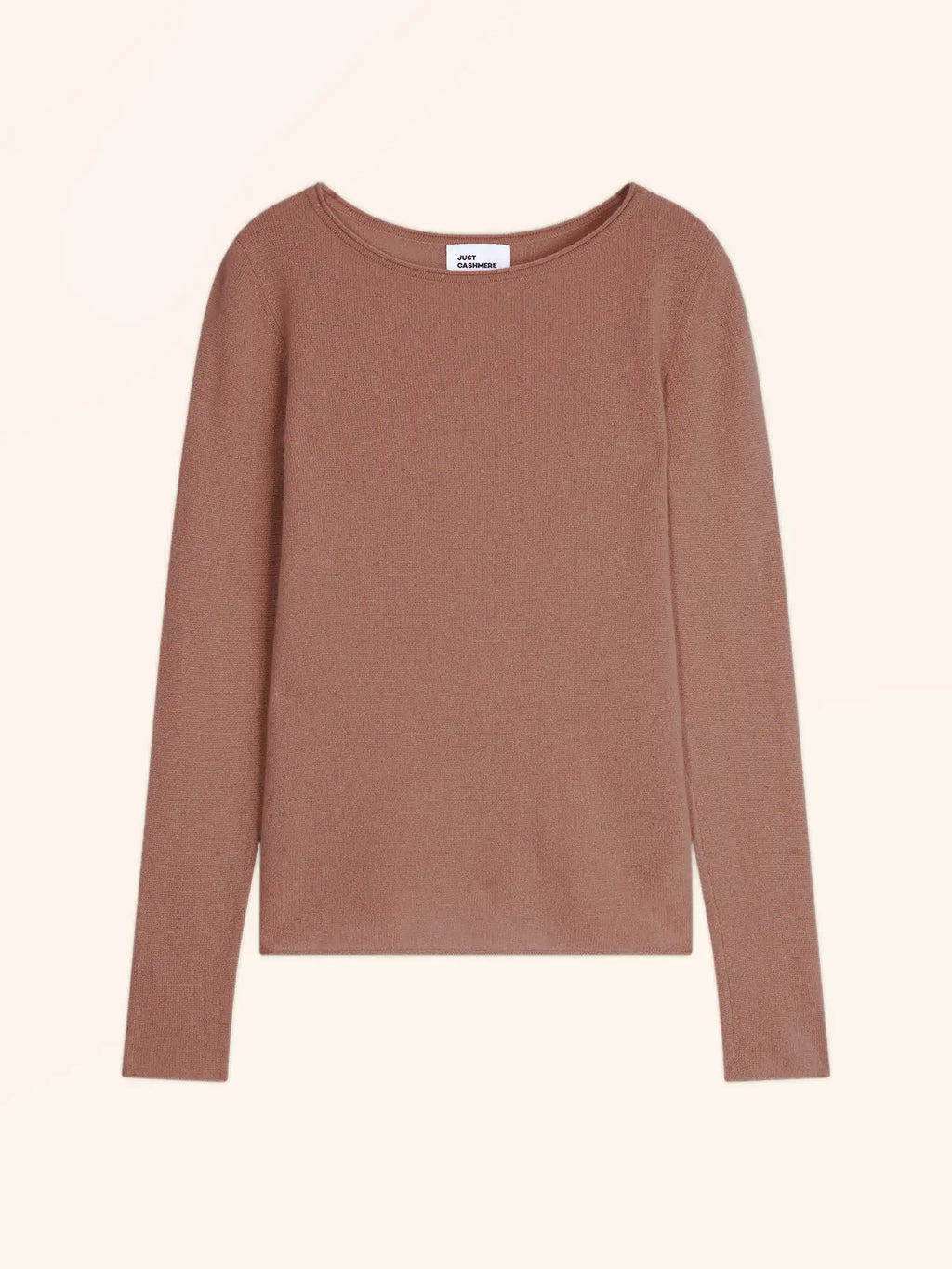 VIVIAN pullover rundhalsausschnitt terracotta