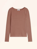 VIVIAN Pullover Rundhalsausschnitt Terracotta
