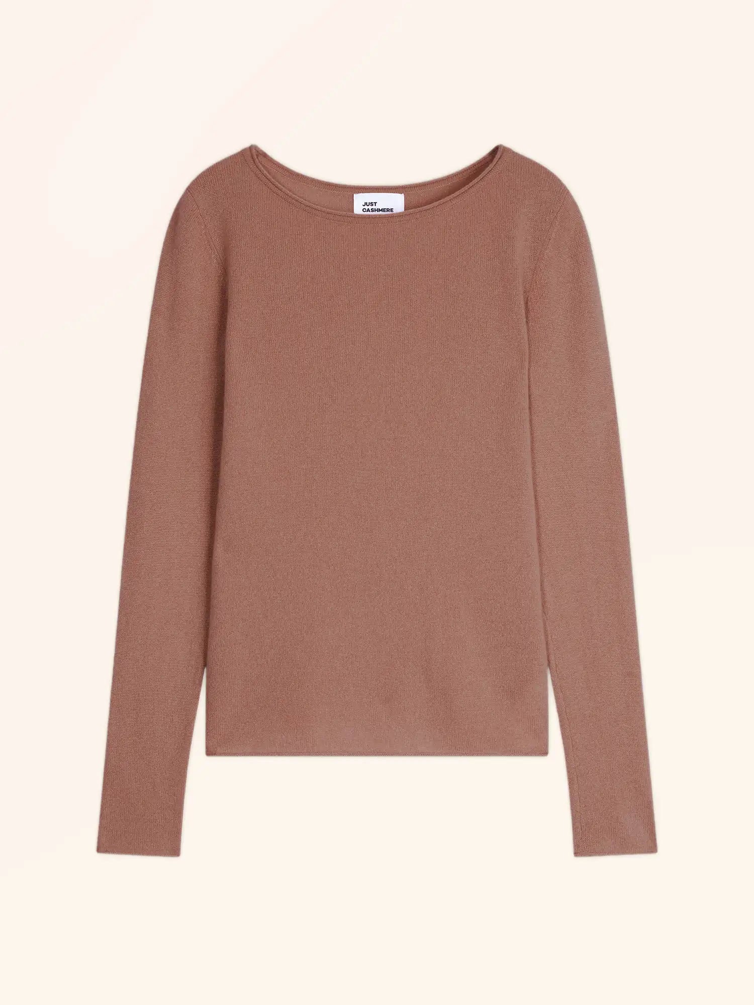 VIVIAN pull col rond terracotta