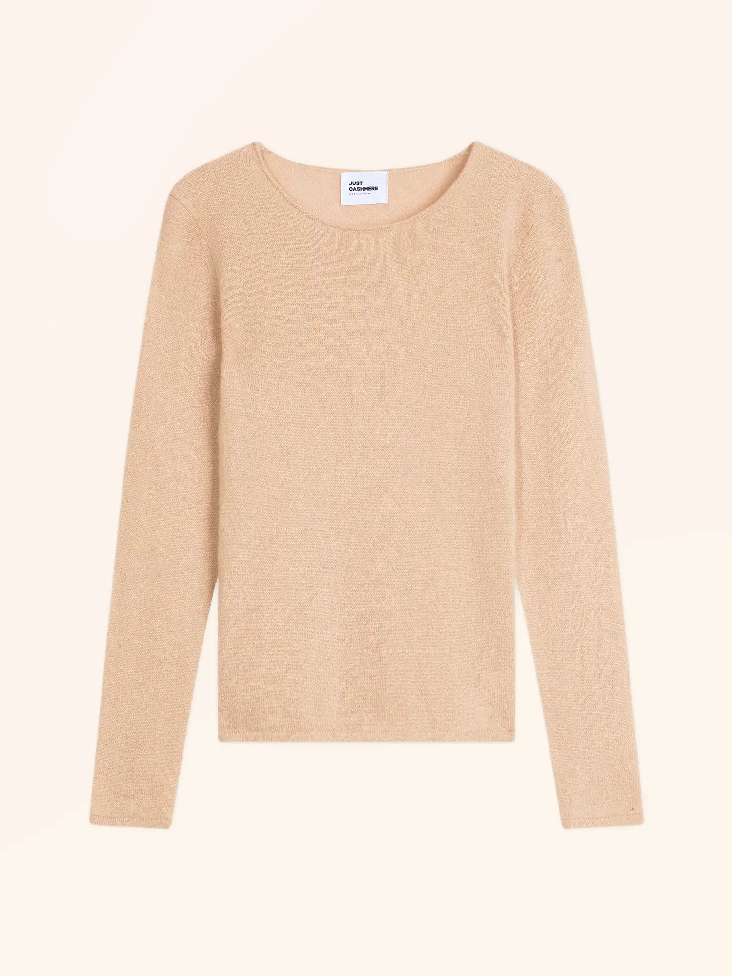 GRACE pullover u-boot-ausschnitt beige