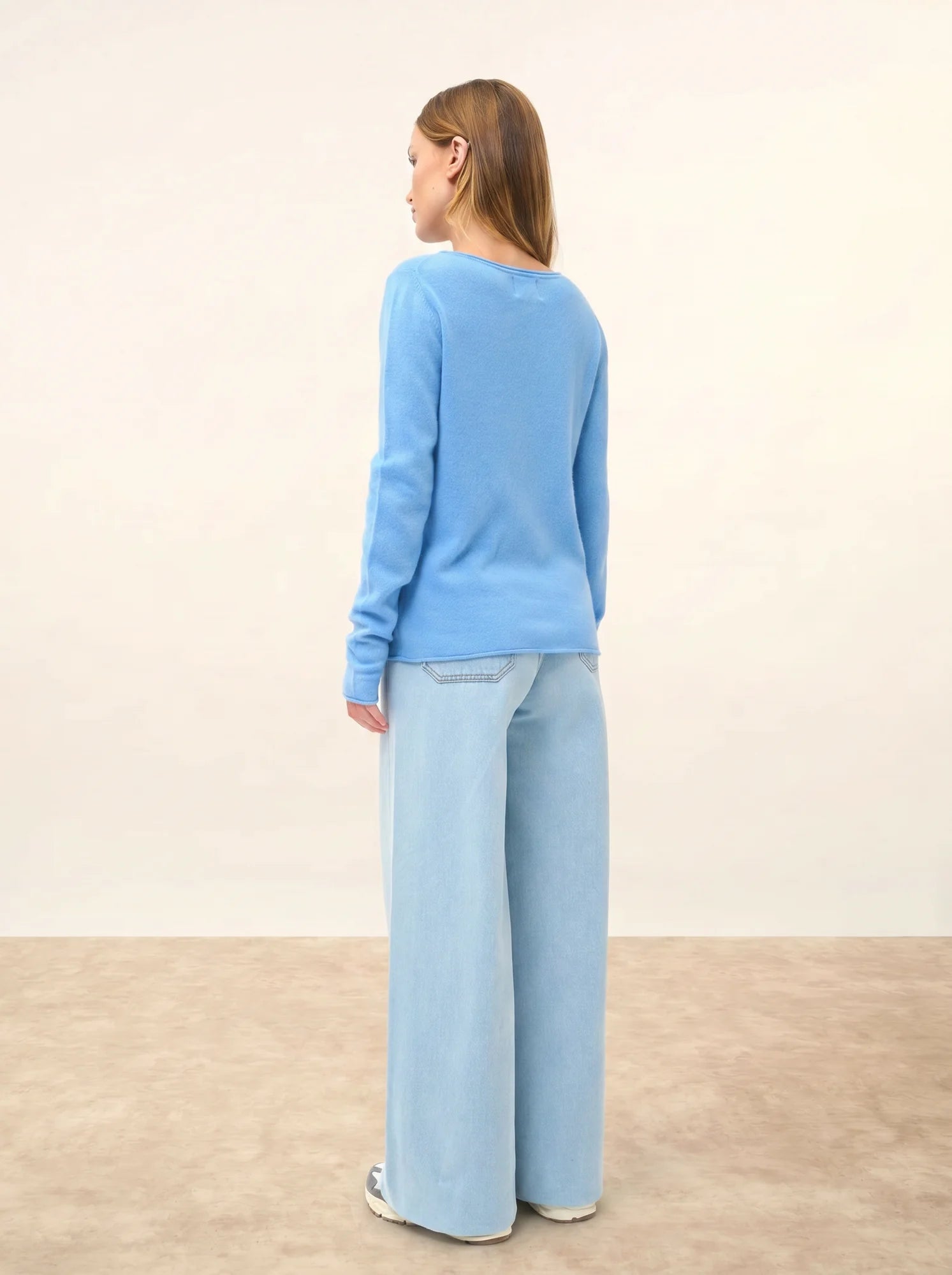 GRACE pullover u-boot-ausschnitt blau bébé