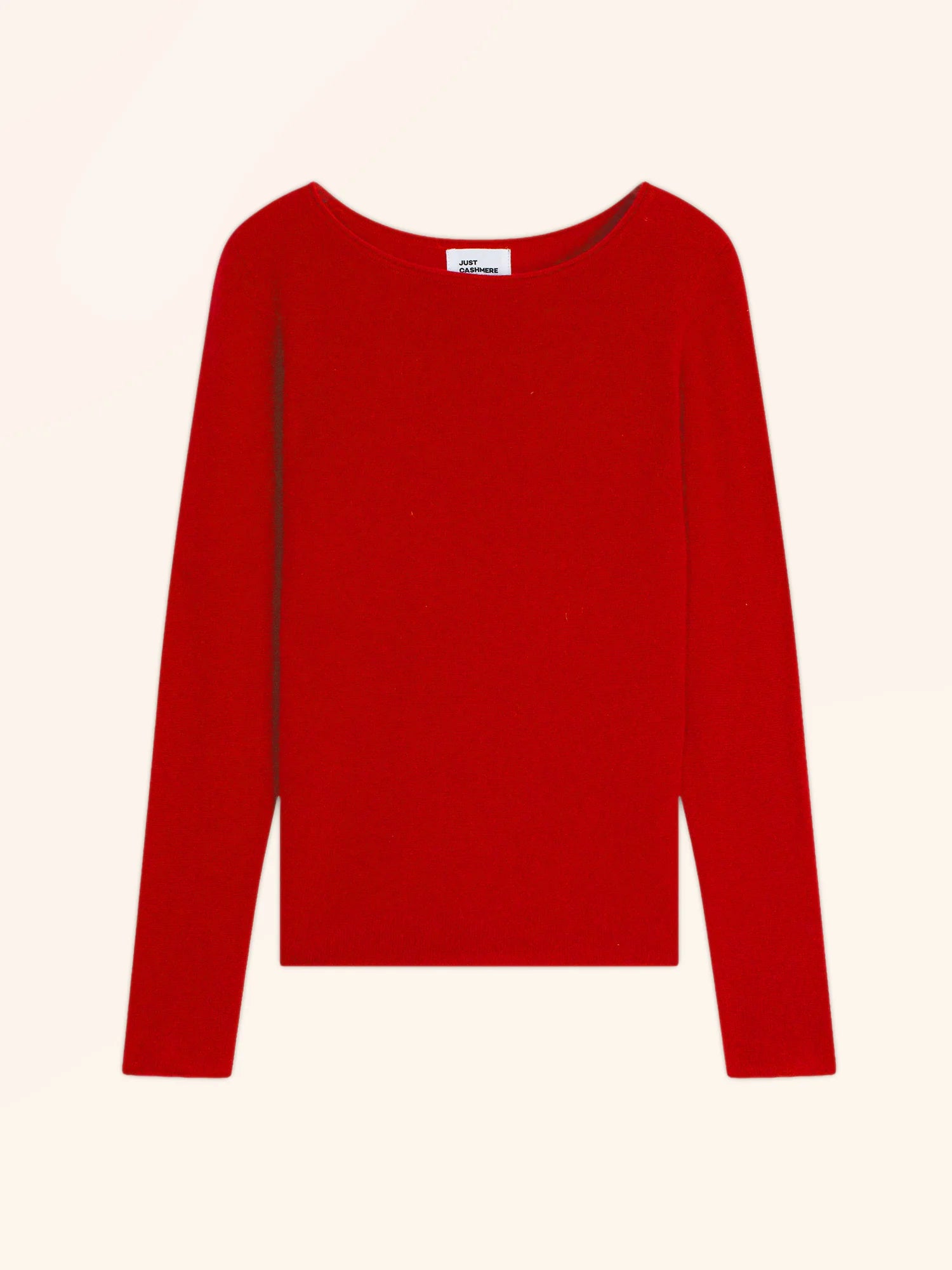 GRACE pullover u-boot-ausschnitt carmin
