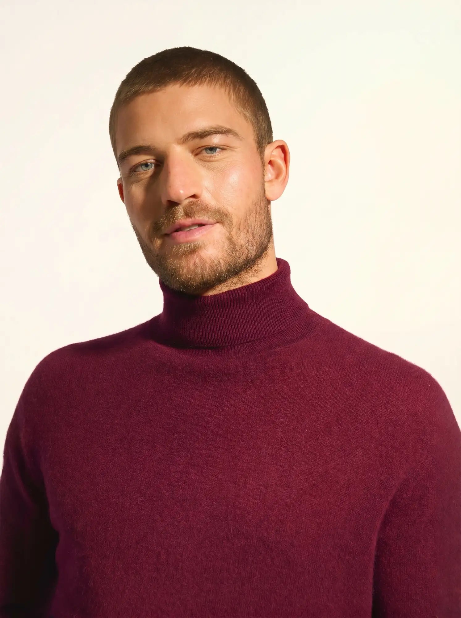CONNOR pullover rollkragen mûre
