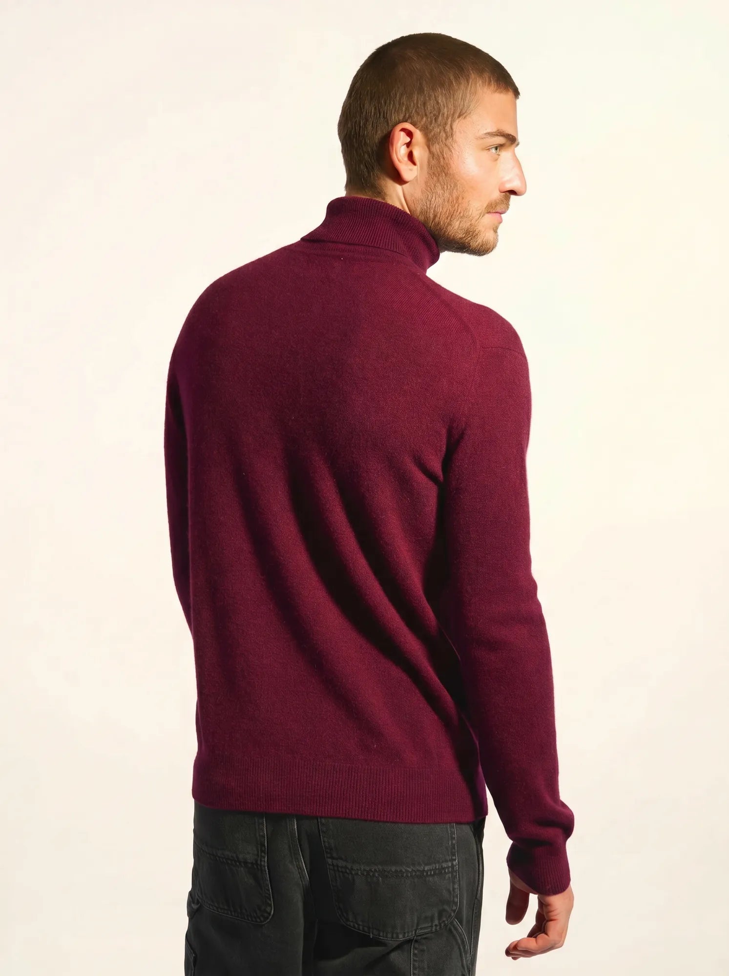 CONNOR pullover rollkragen mûre