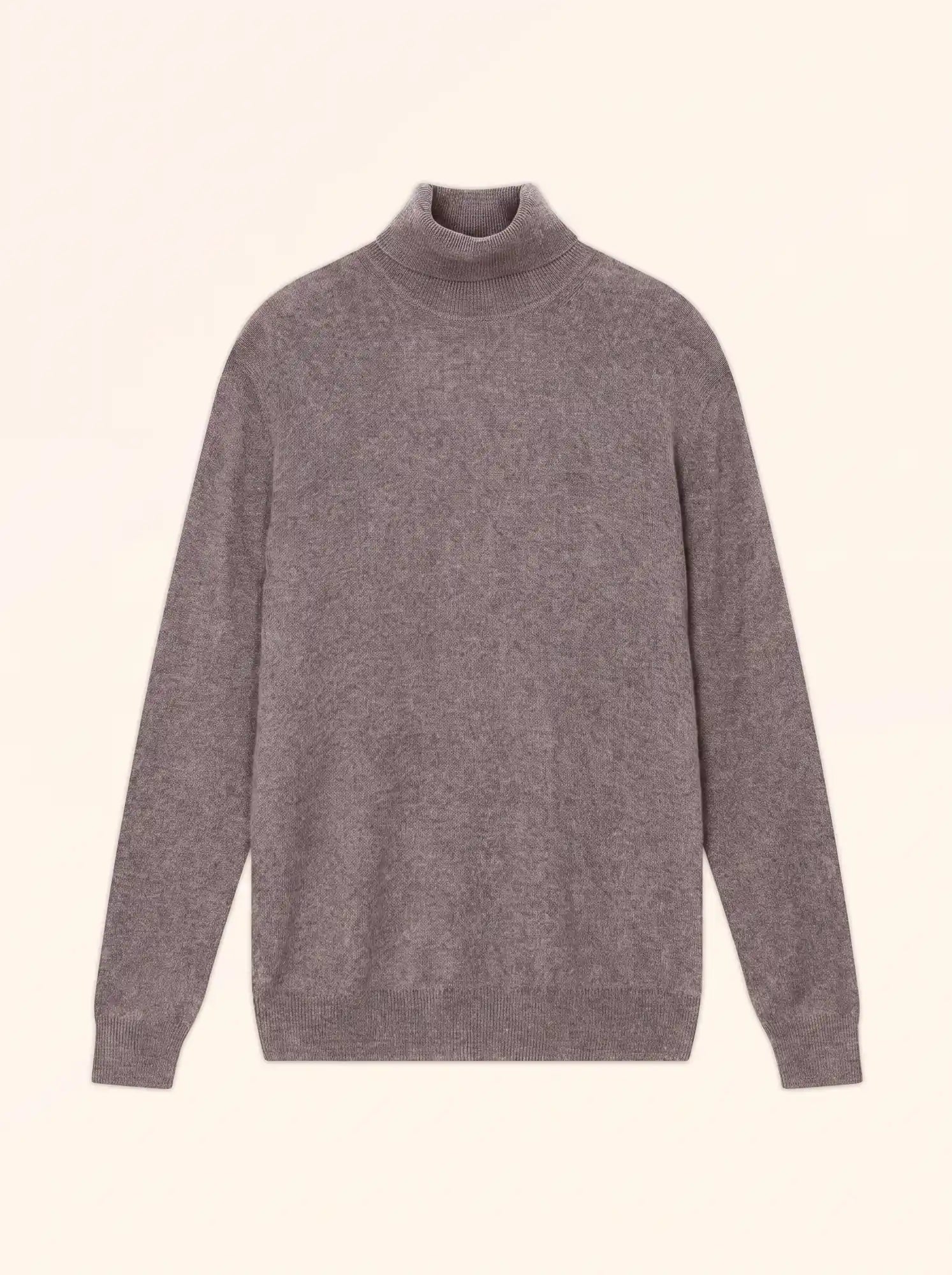 CONNOR pullover rollkragen caribou meliert