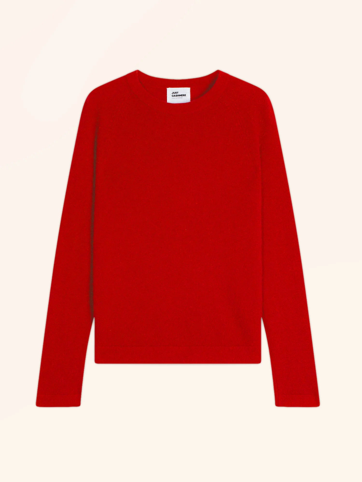 JANE pull col rond carmin