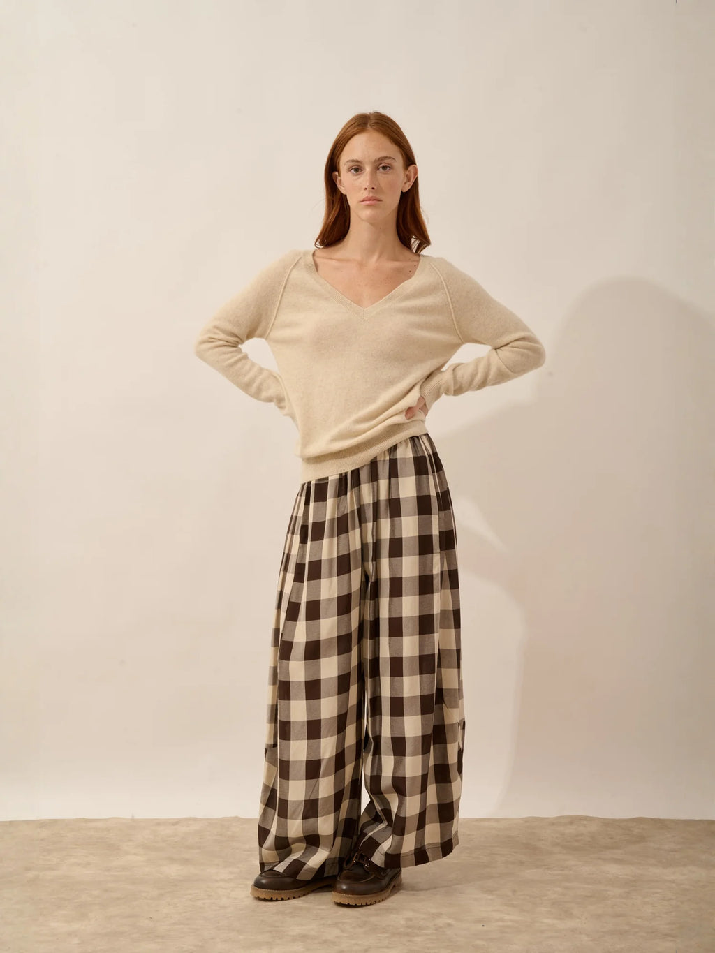 PHOEBE pull col V avoine