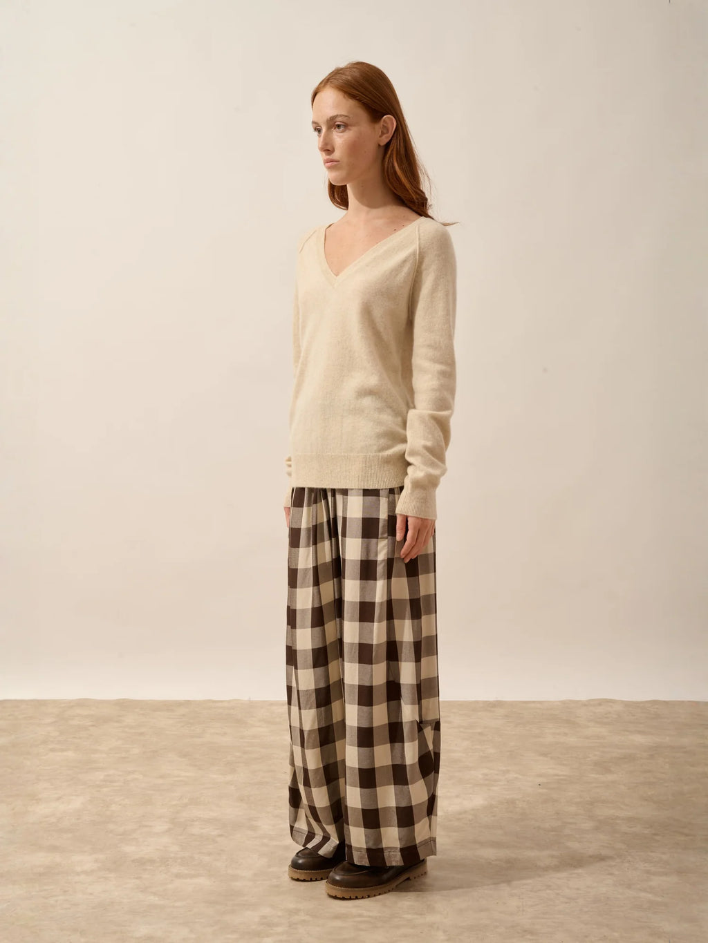 PHOEBE pull col V avoine