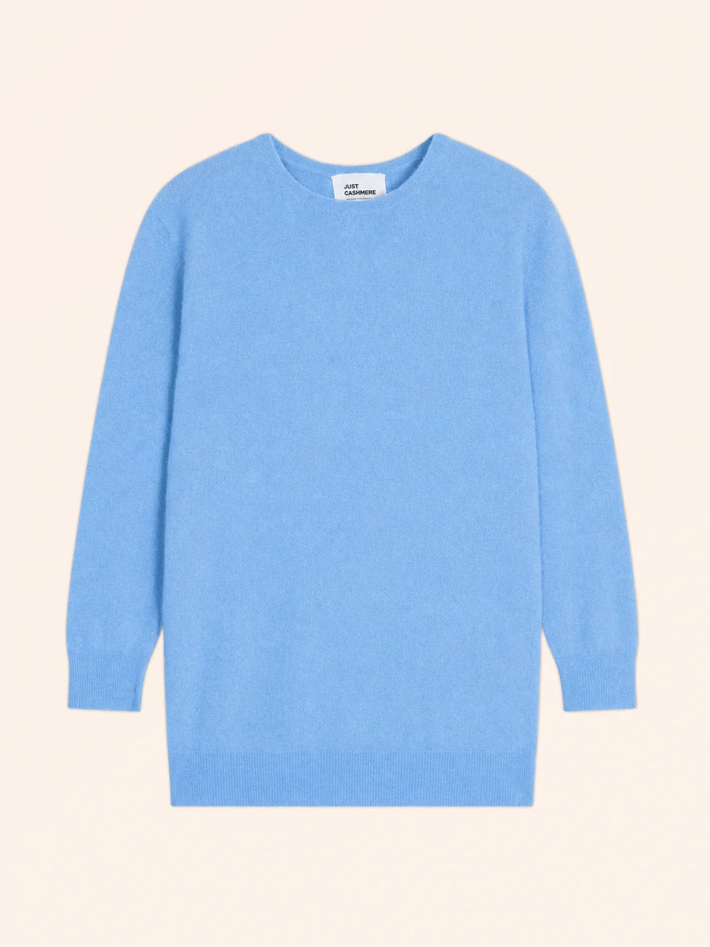 JANICE pullover rundhalsausschnitt geknöpft hinten blau bébé