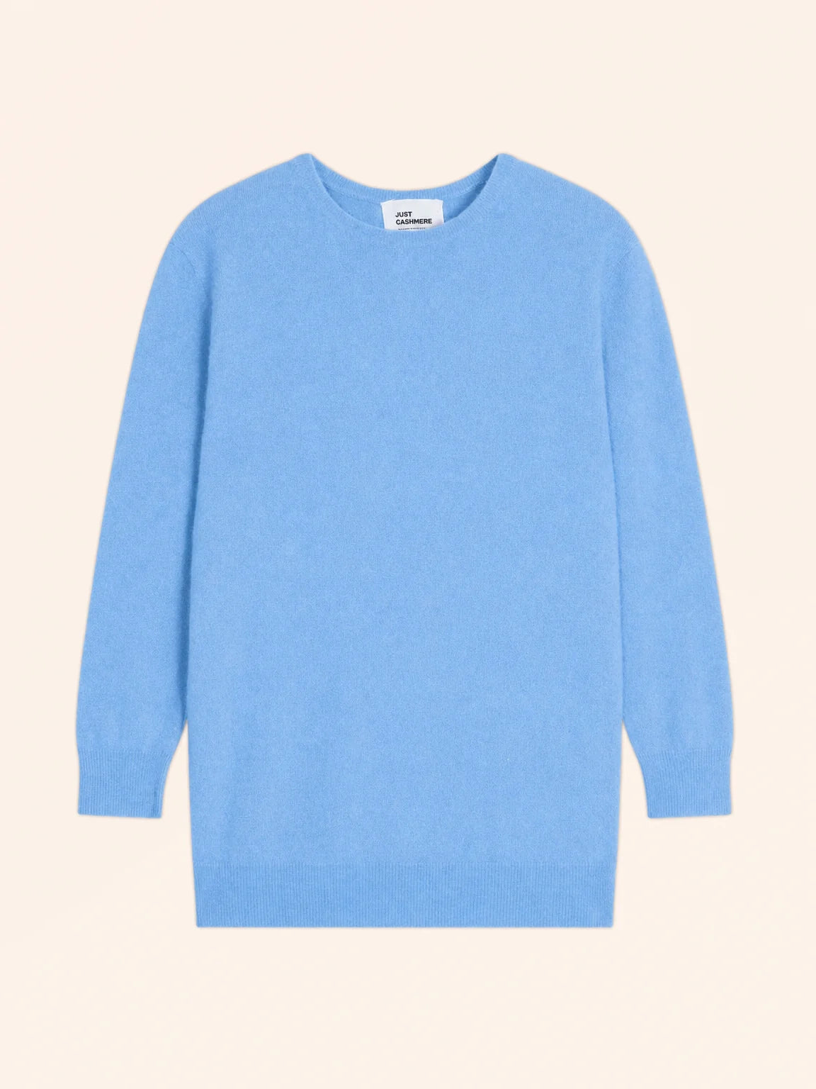 JANICE pullover rundhalsausschnitt geknöpft hinten blau bébé