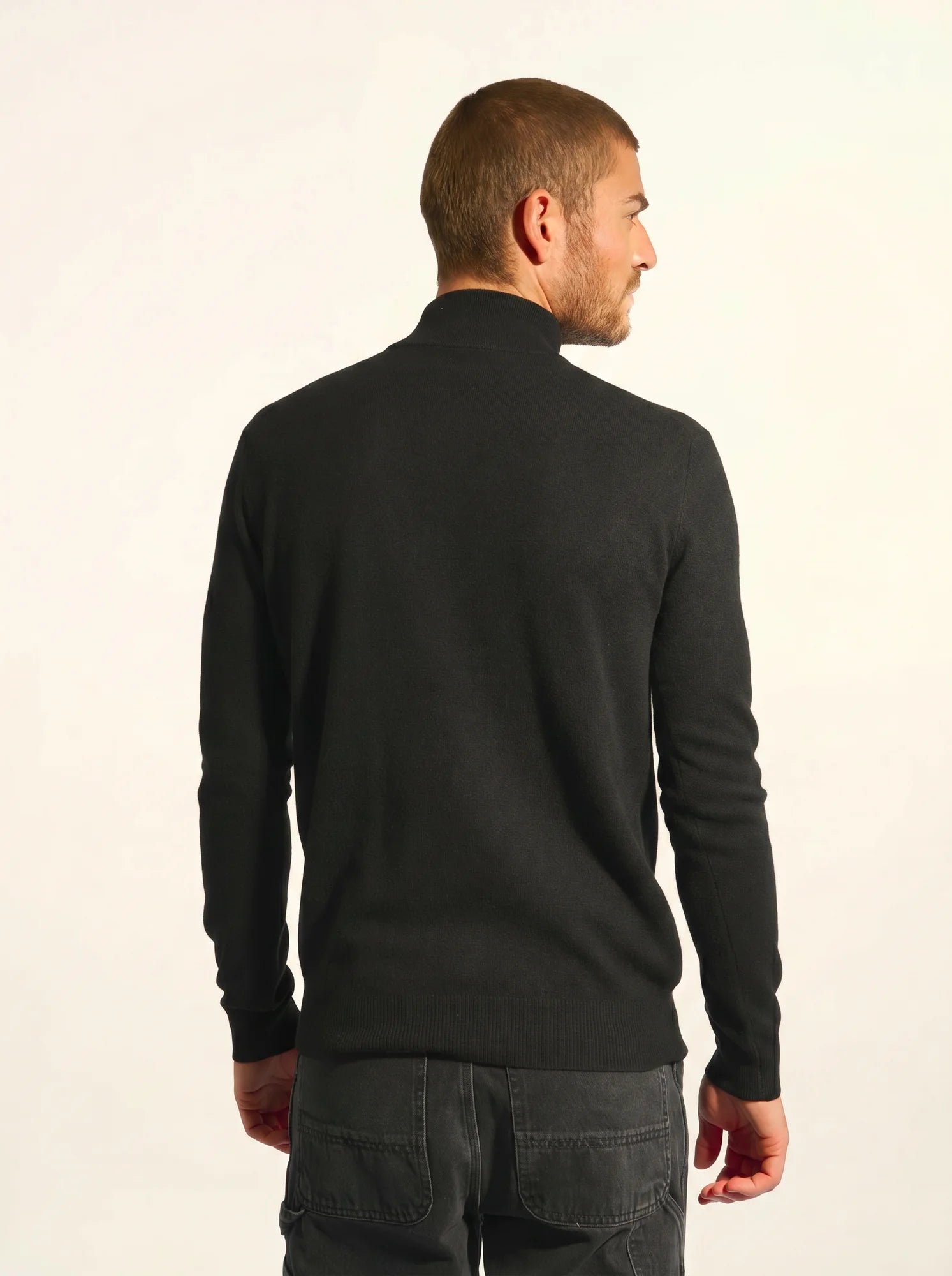 BRADLEY pullover dockermütze schwarz