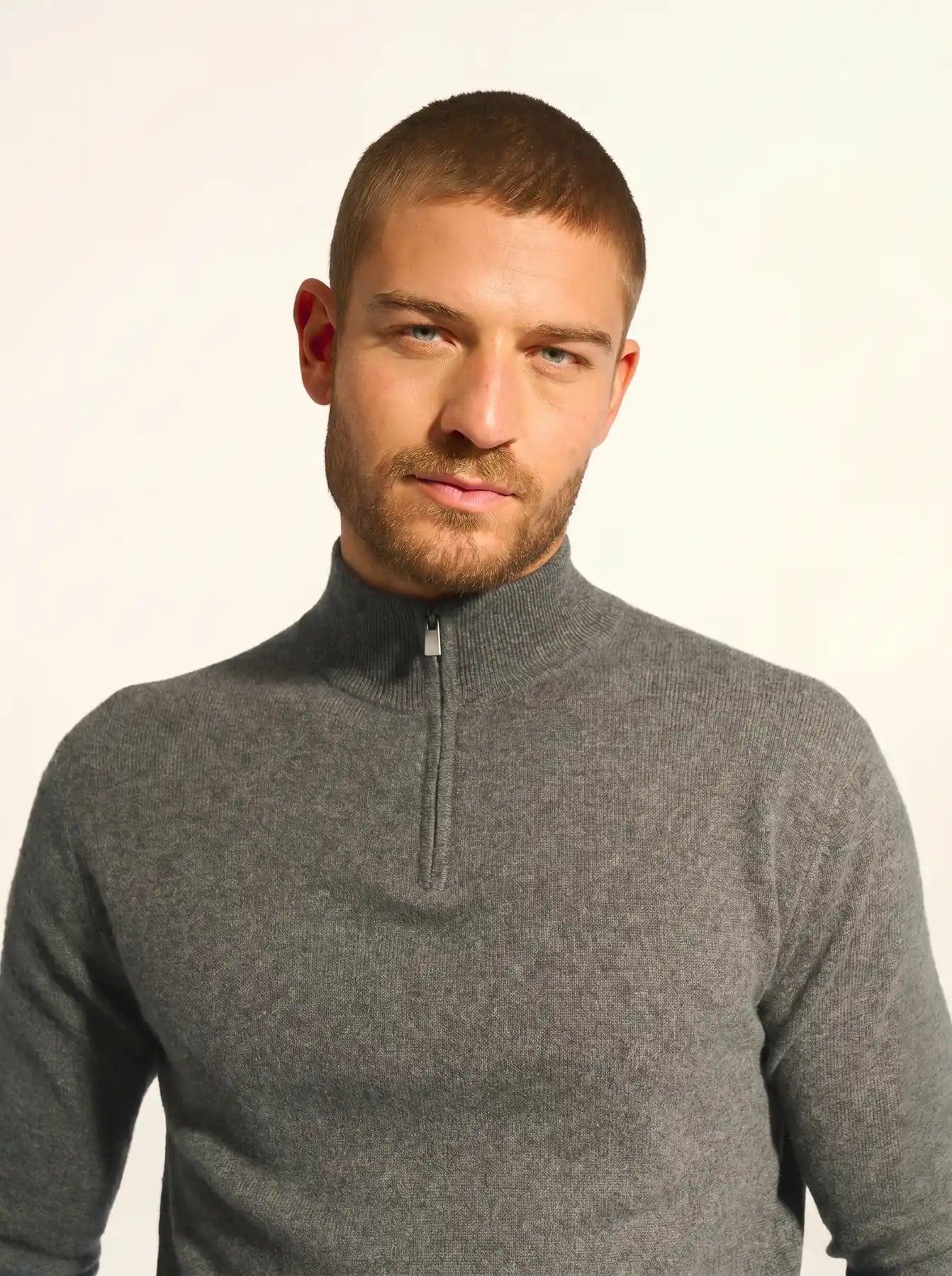 BRADLEY pull camionneur anthracite chiné