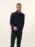 BRADLEY pullover dockermütze marineblau