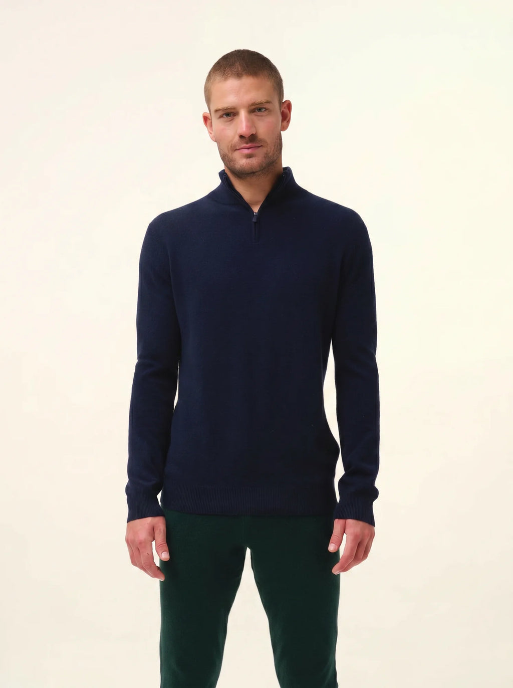BRADLEY pullover dockermütze marineblau