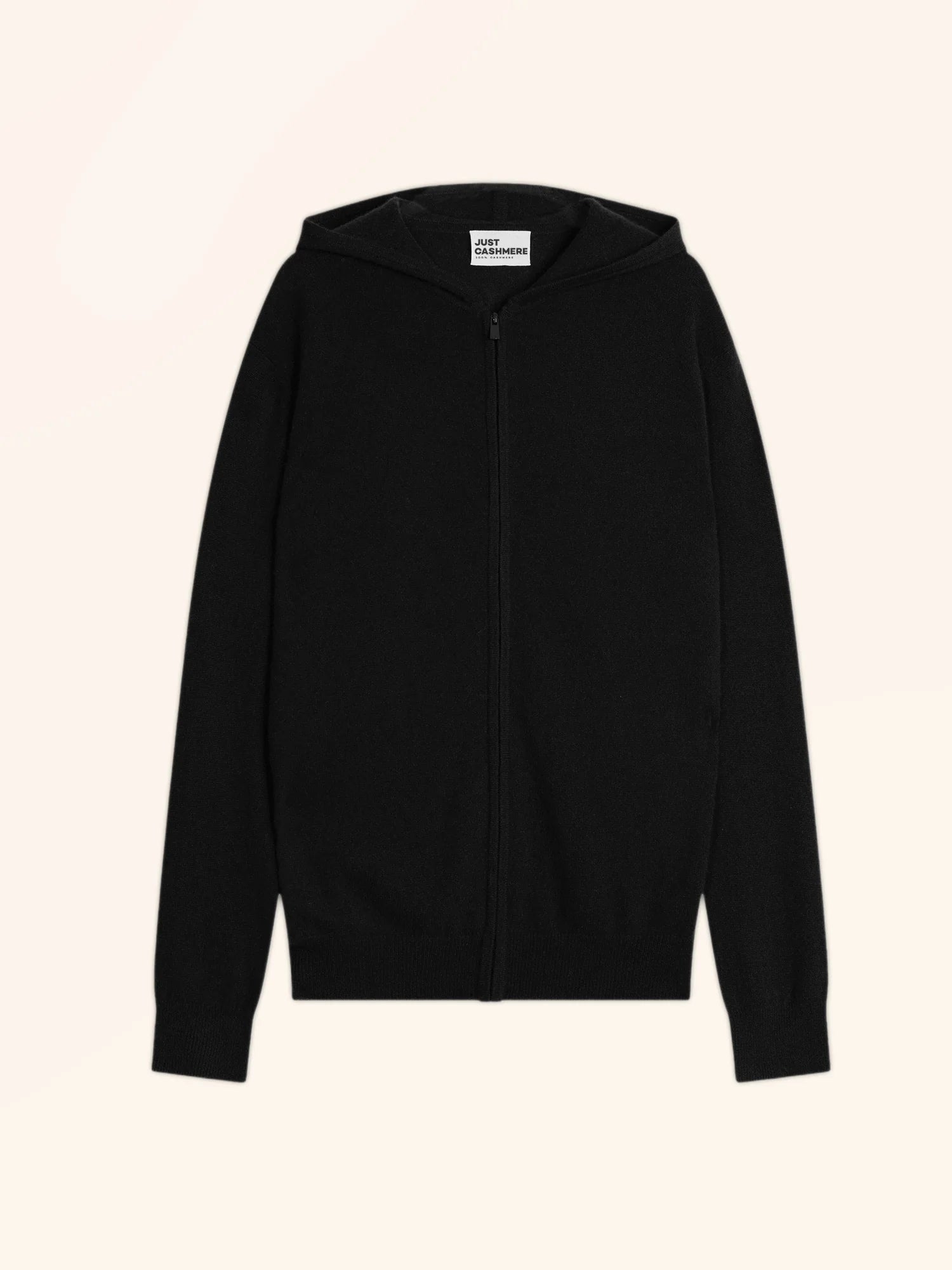 ELLIOT gilet zippé capuche noir