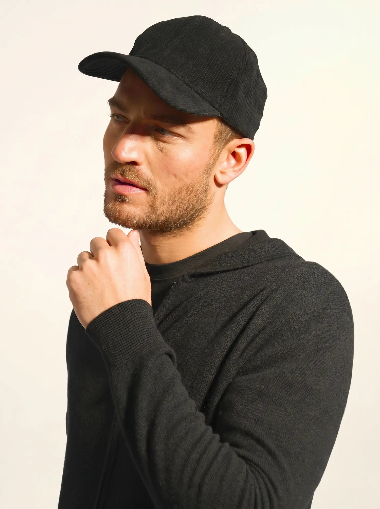 ELLIOT gilet zippé capuche noir