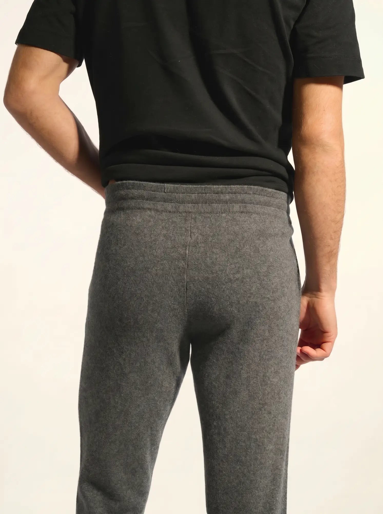 GARETH jogginghose anthrazit meliert