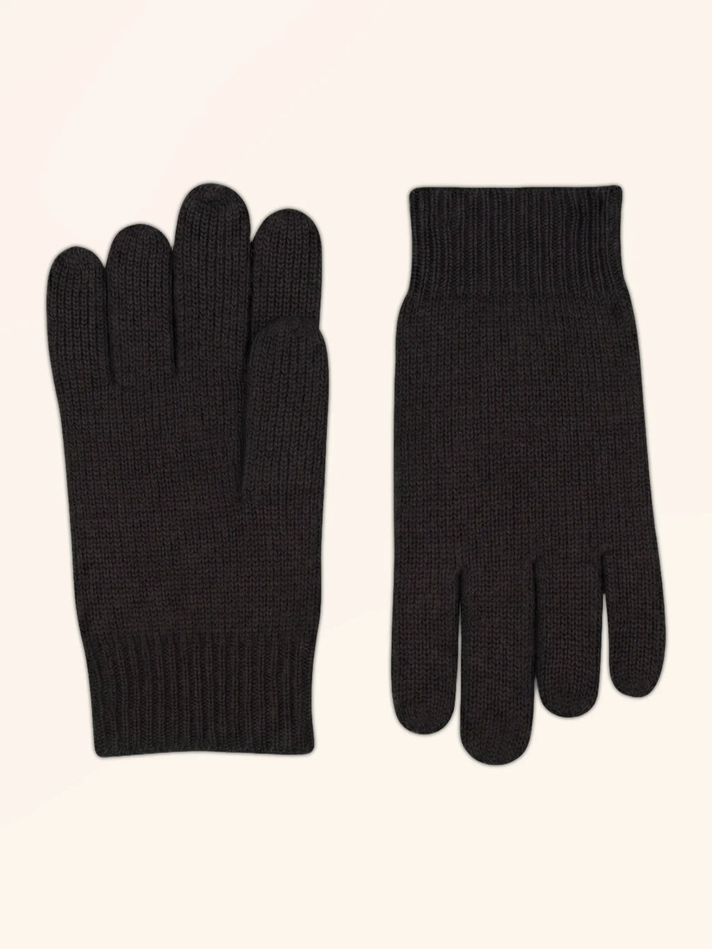 YANN gants 4 fils noir