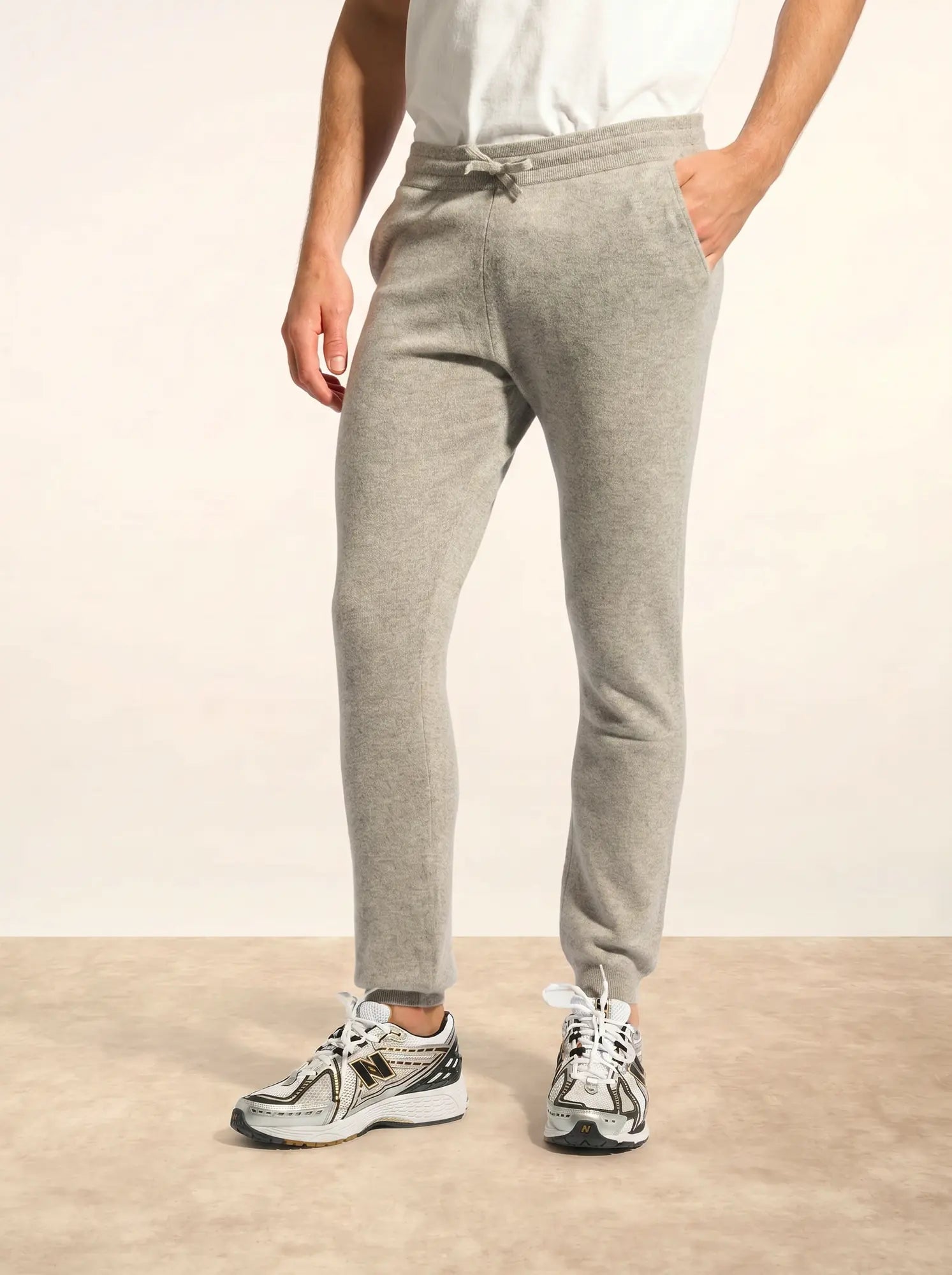 GARETH jogginghose wolke meliert