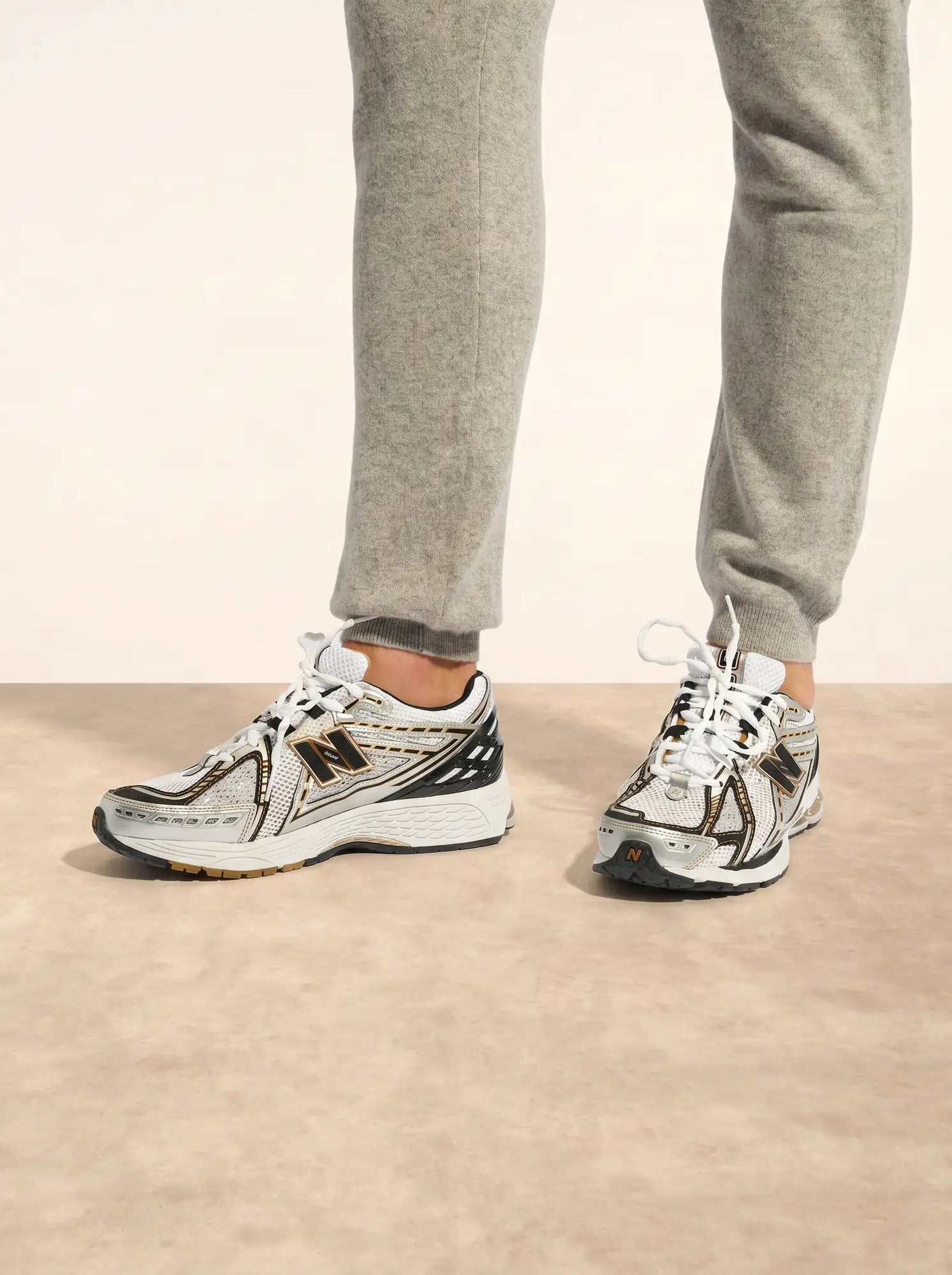 GARETH jogginghose wolke meliert
