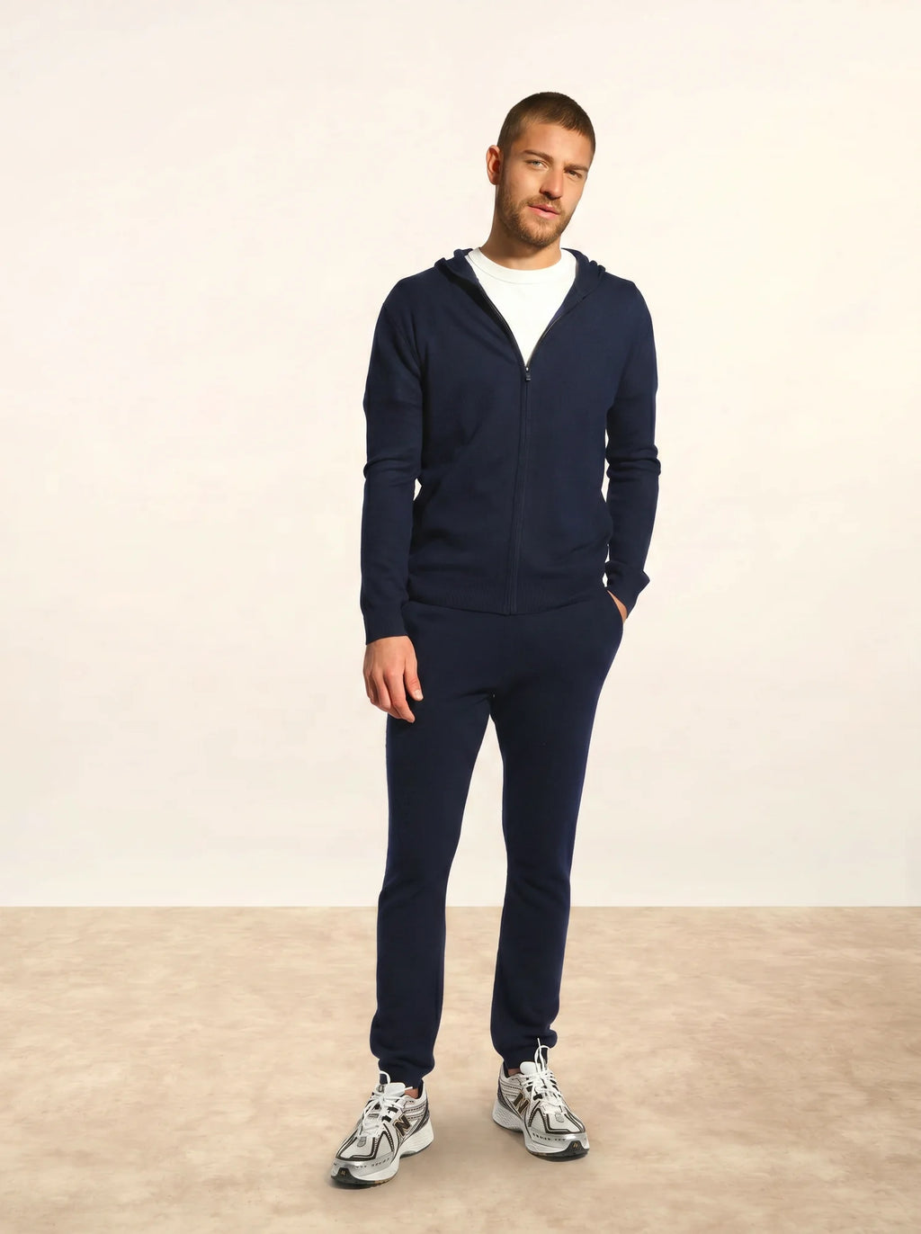 GARETH jogging bleu marine