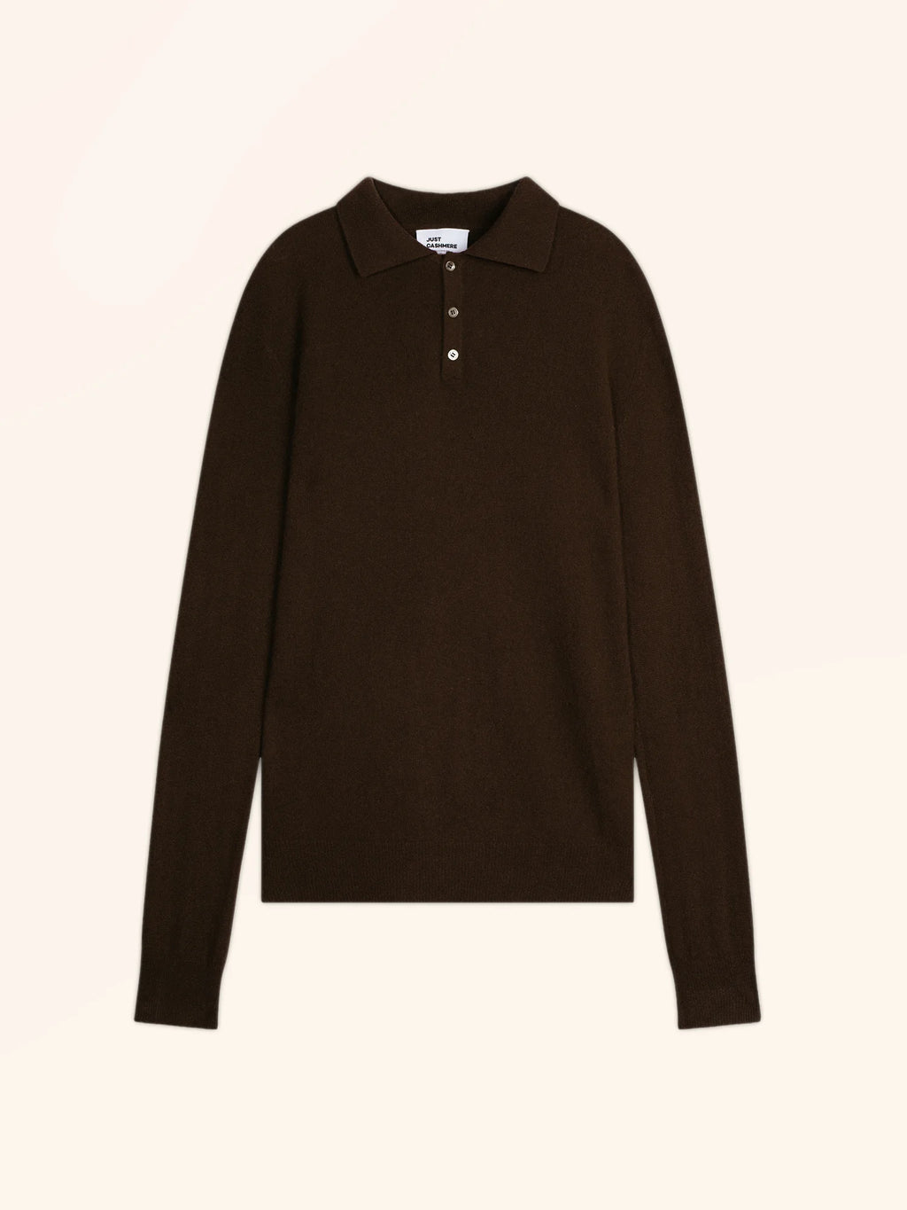DOUGLAS polo manches longues choco