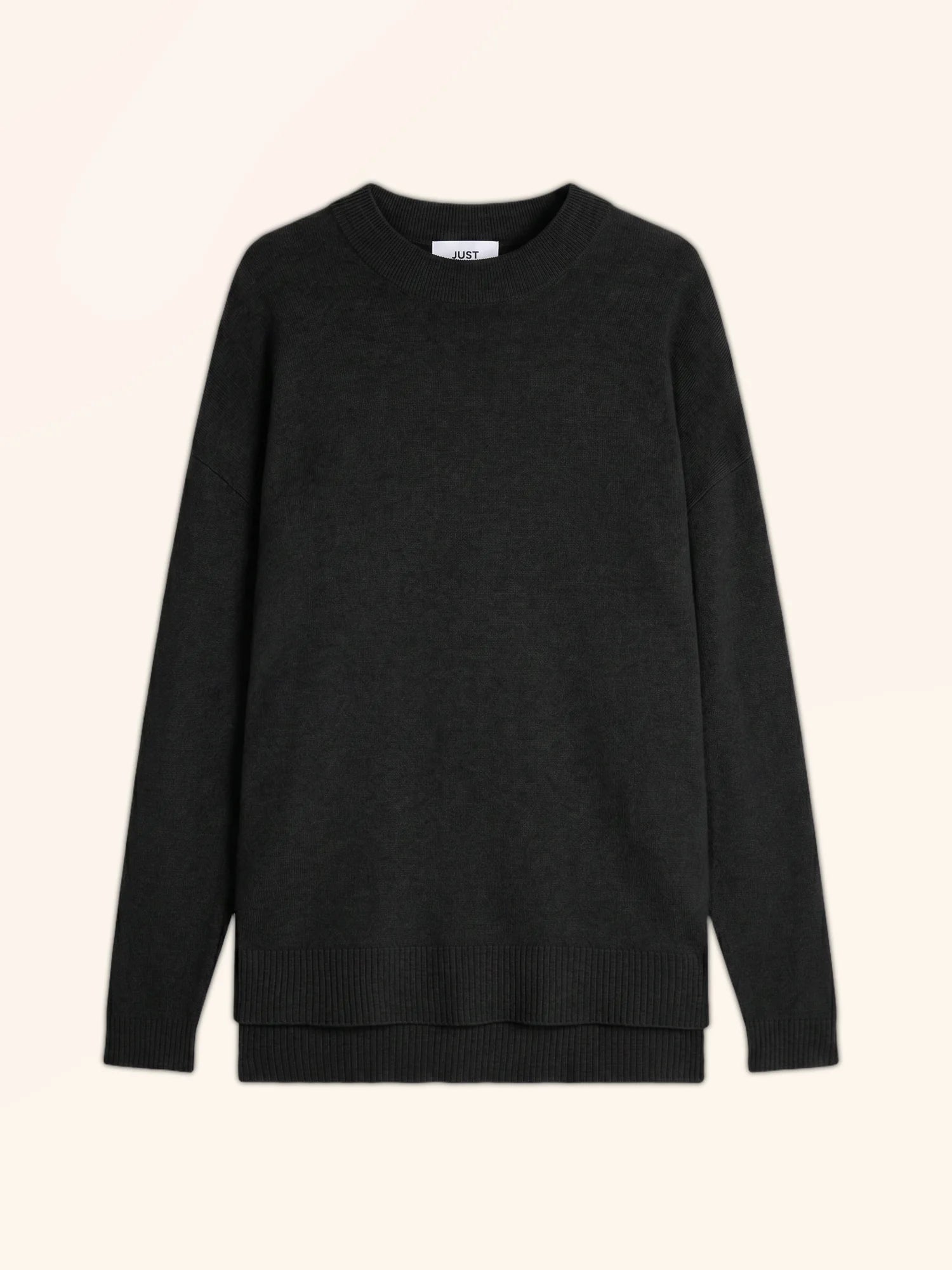 JOSPE pullover rundhalsausschnitt schwarz