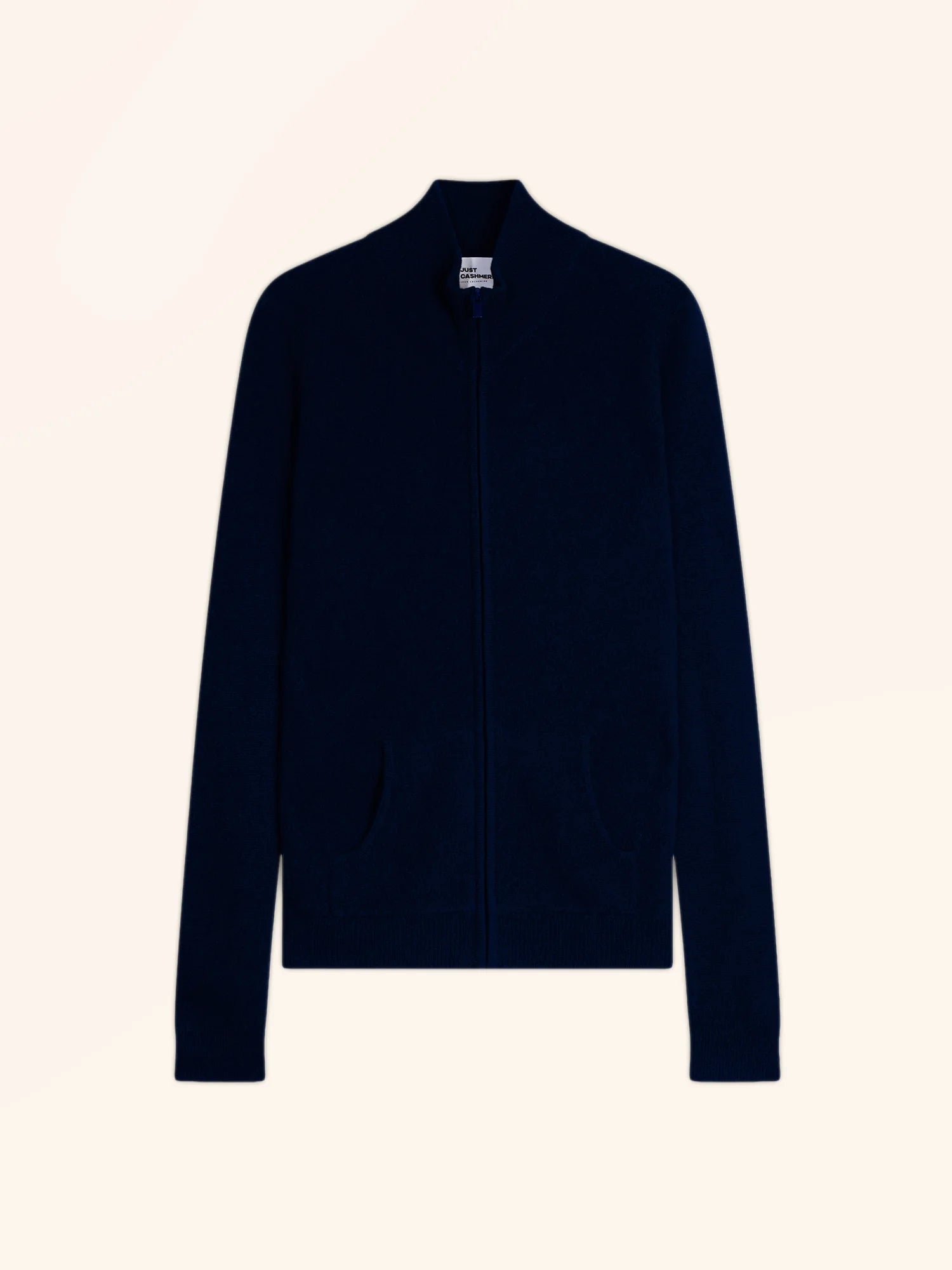 AYR weste mit reissverschluss stehkragen marineblau