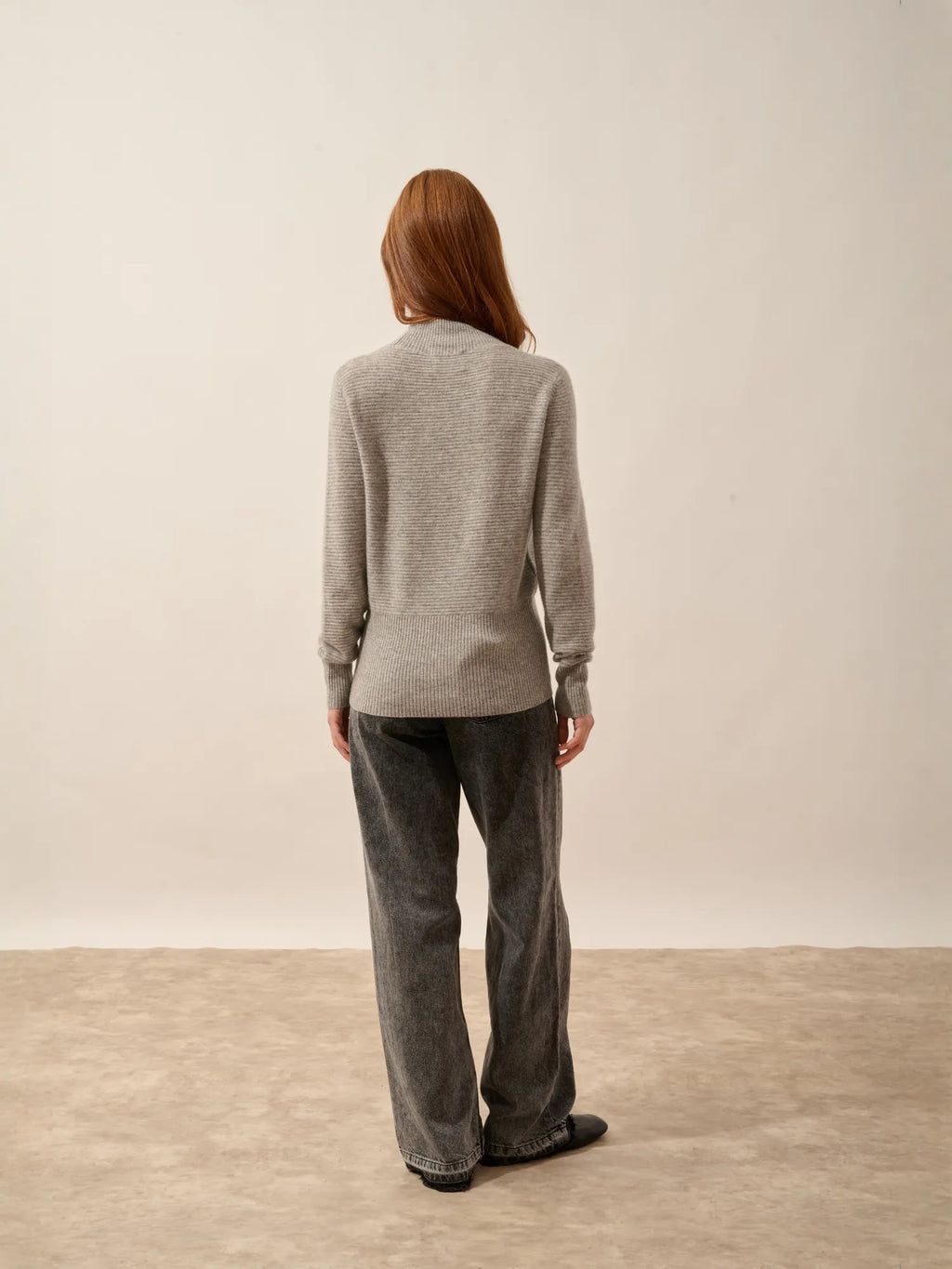 UDNY pullover rollkragen wolke meliert