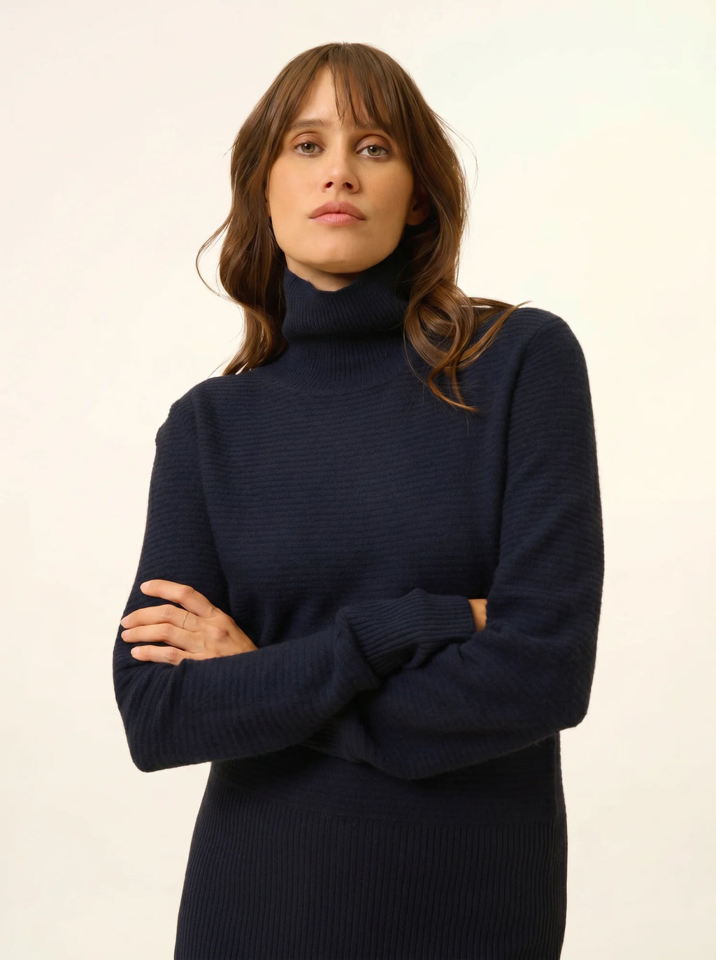 UDNY pullover rollkragen marineblau