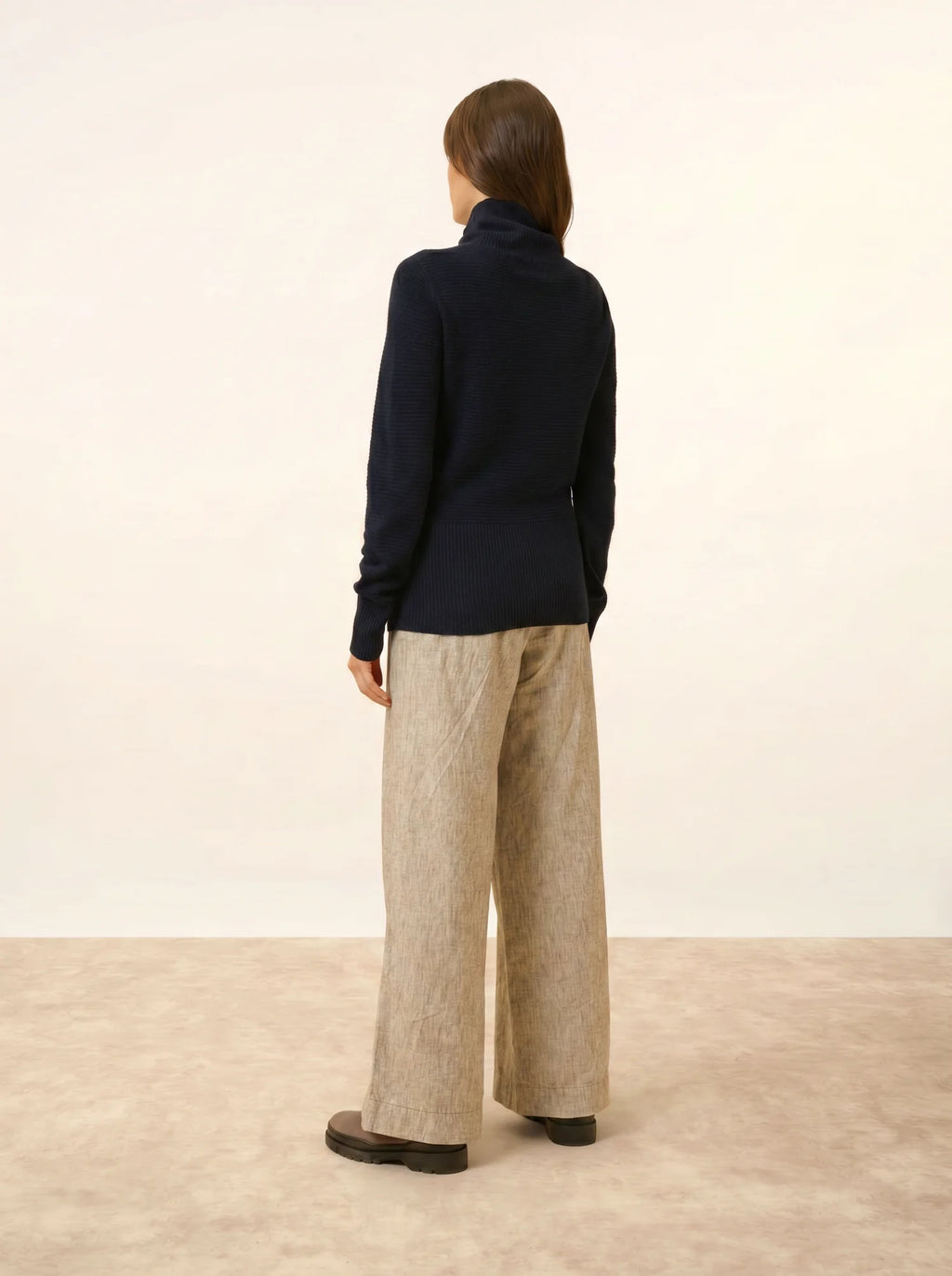UDNY pullover rollkragen marineblau