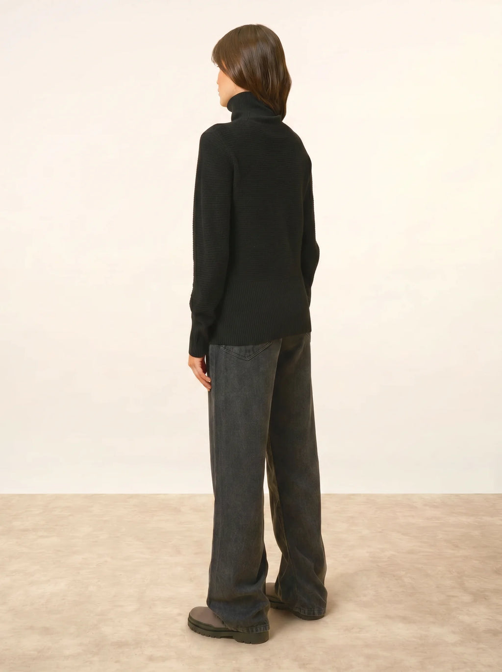 UDNY pullover rollkragen schwarz