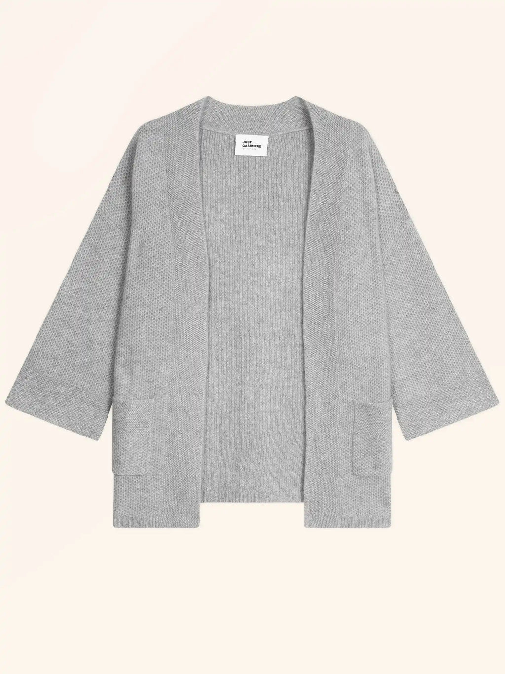 ABOYNE jacke kimono 4-fädig wolke meliert