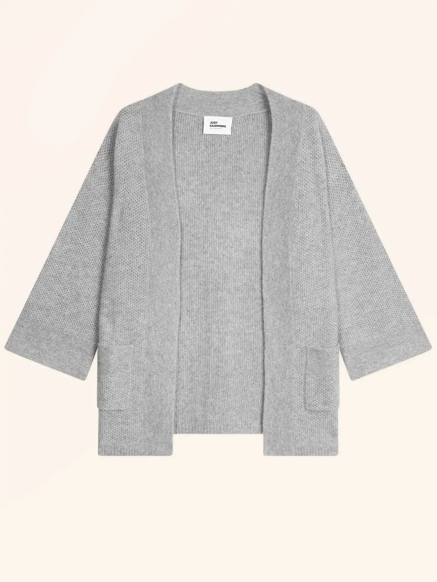 ABOYNE jacke kimono 4-fädig wolke meliert