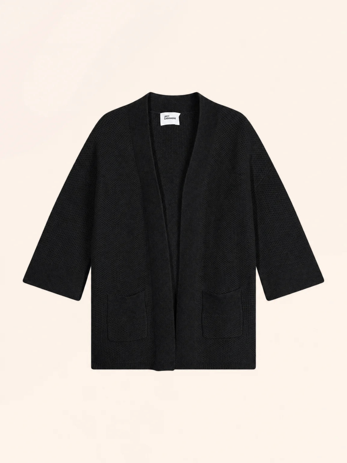 ABOYNE jacke kimono 4-fädig schwarz