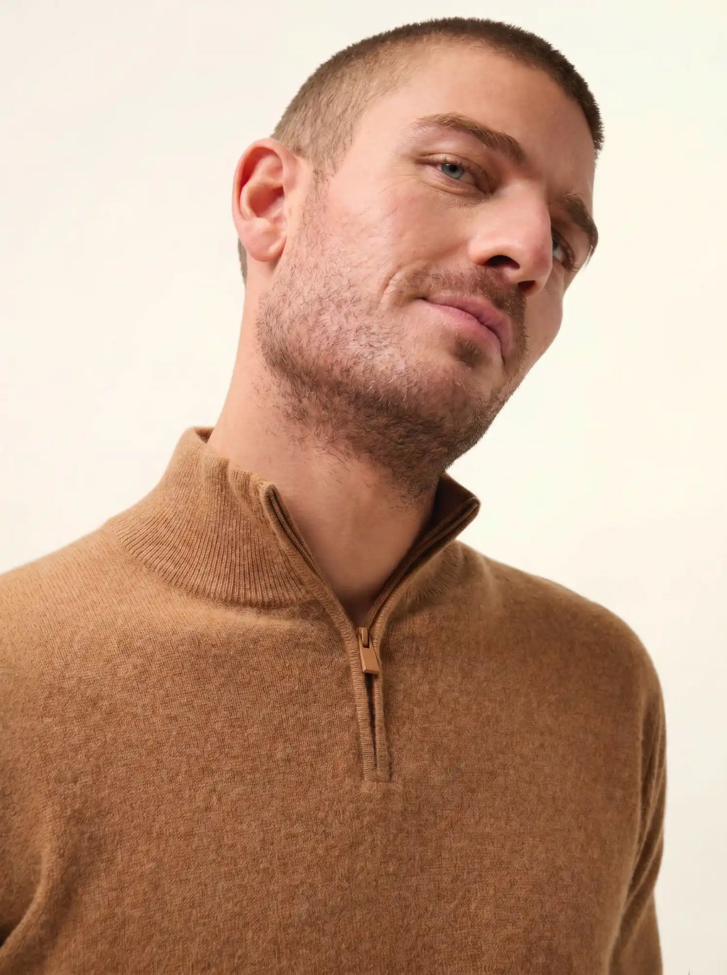 BRADLEY pullover dockermütze noisette