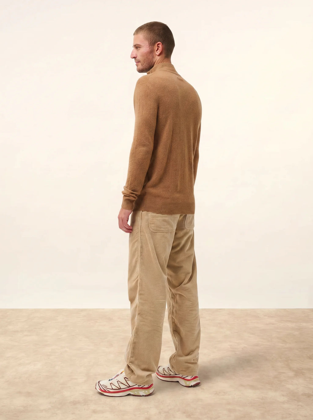 BRADLEY pullover dockermütze noisette