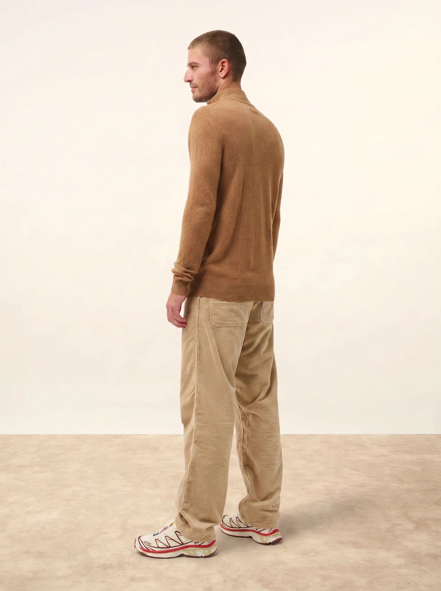 BRADLEY pullover dockermütze noisette
