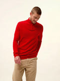 BRADLEY pullover dockermütze rot