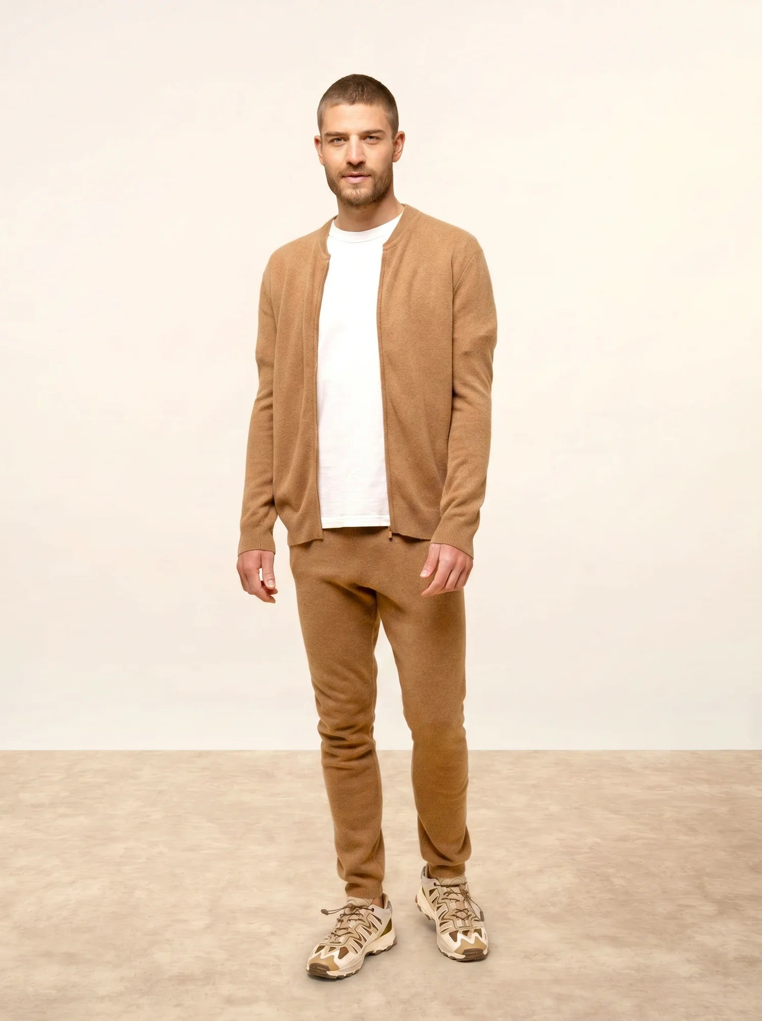 GARETH jogginghose noisette
