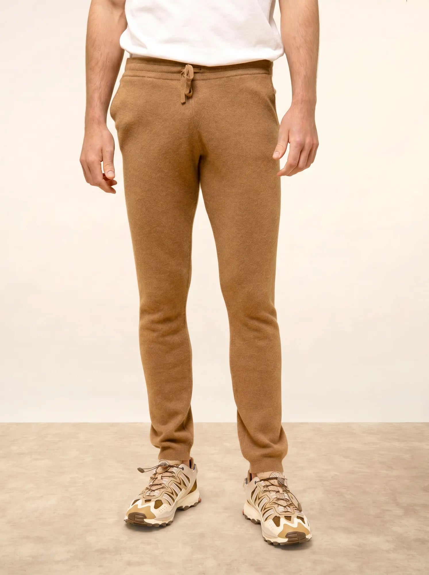 GARETH jogginghose noisette