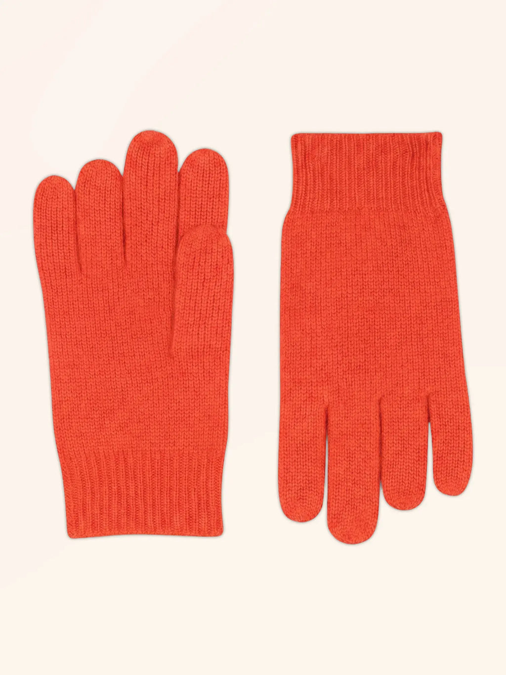 YANN handschuhe 4-fädig orange