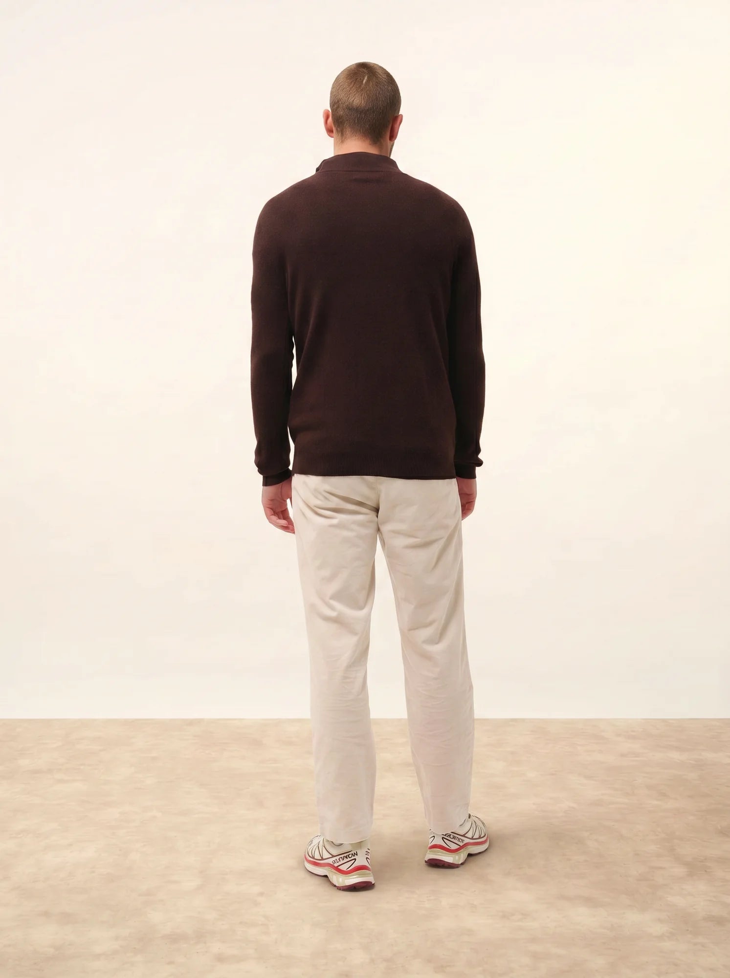 BRADLEY pullover dockermütze choco