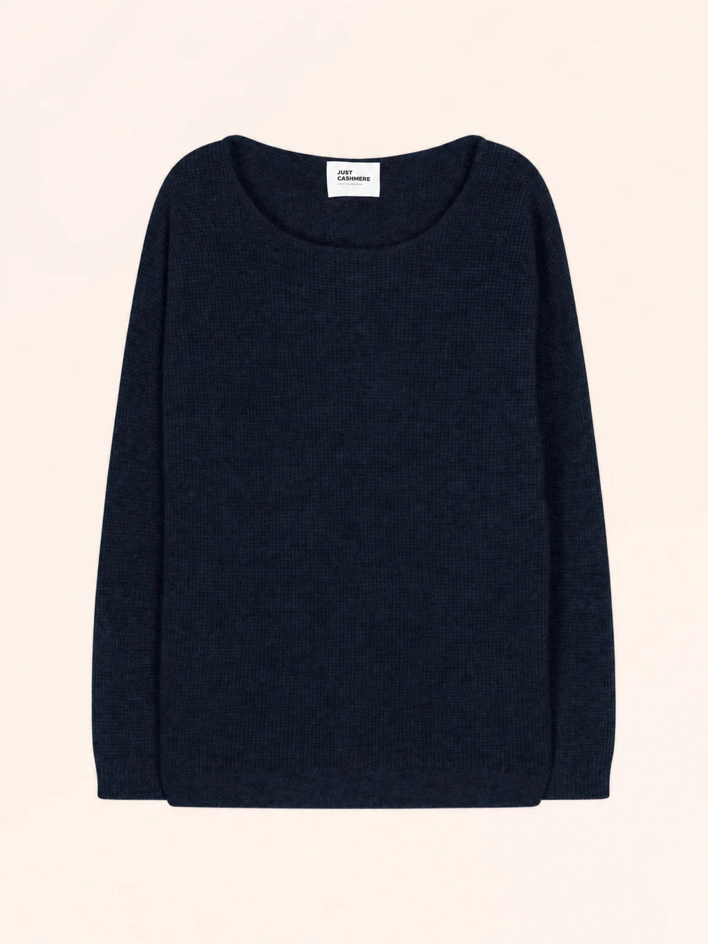 ARIANA pullover u-boot-ausschnitt marineblau