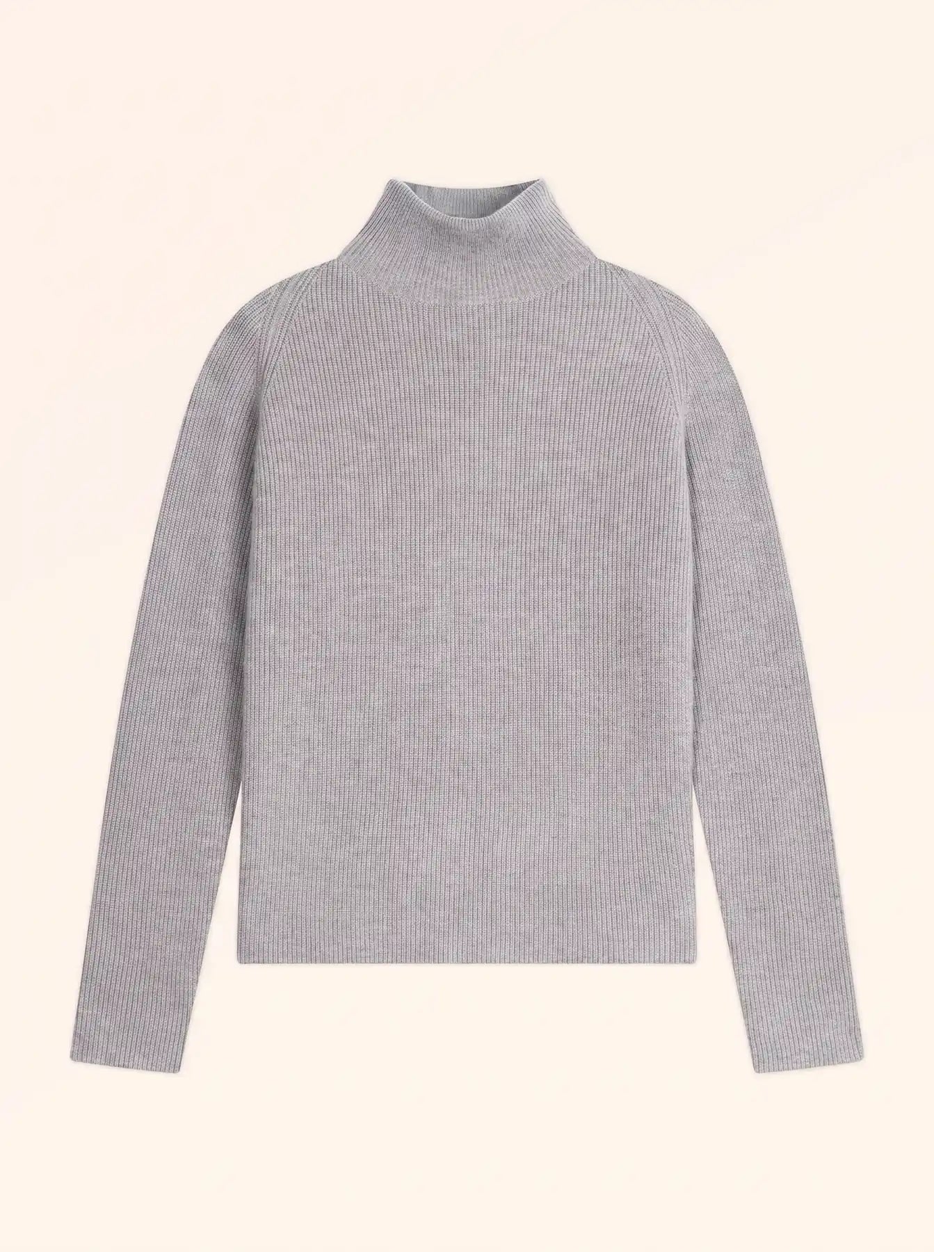 ALYSSA pullover stehkragen wolke meliert